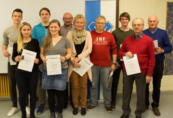 TSV Mitgliederversammlung 2017 - Ehrungen