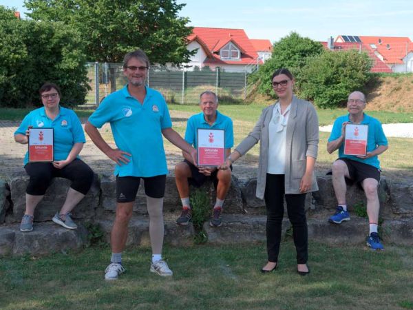 Verleihung Sportabzeichen-Wettbewerb der Sparkassen-Finanzgruppe