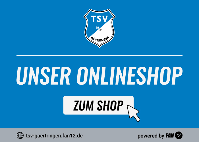 TSV Logo mit Text unser Onlineshop & zum Shop